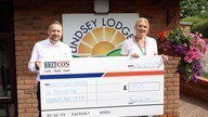 Britcon Donates £1,150 to Lindsey Lodge Hospice & Healthcare