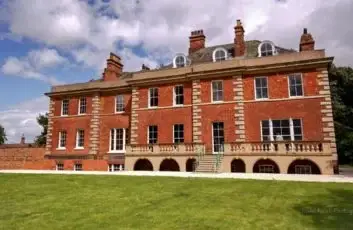 Restored Grade II Listed Hirst Priory following redevelopment in Crowle.