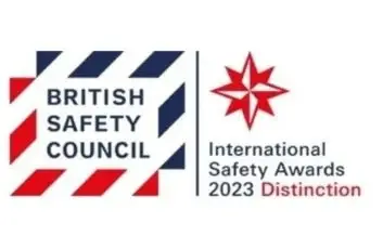 Britcon recognised by the British Safety Council with a Distinction award in 2023 for outstanding health, safety, and wellbeing performance.