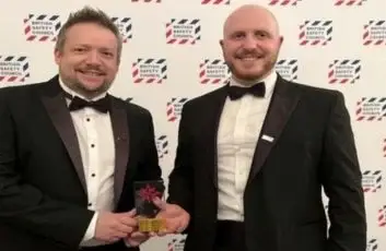 Britcon representatives celebrate winning three prestigious British Safety Council awards, recognising excellence in health, safety, and wellbeing.