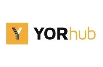 YORhub framework logo representing a public sector procurement framework for construction and infrastructure projects across Yorkshire and the Humber.