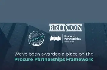 Britcon representatives celebrate securing a place on the Procure Partnership Framework, strengthening opportunities to deliver public sector construction projects.