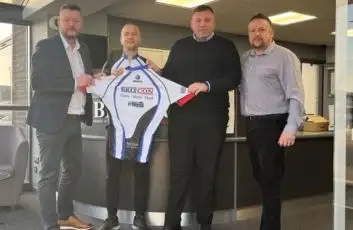 Members of the North Lincolnshire Triathlon Race Team supported by Britcon