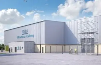 The completed NETA All Access Academy building at Redcar & Cleveland College.