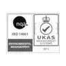 NQA ISO 14001 environmental management certification logo