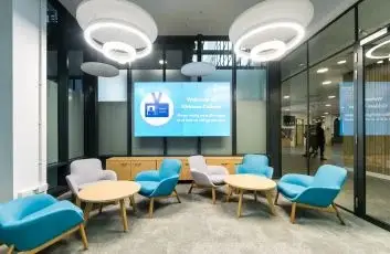 Refurbished teaching and learning facilities at Kirklees College following a major improvement programme.