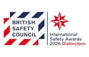 British Safety Council International Safety Award recognising Britcon safety culture